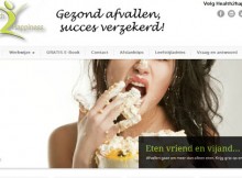 website Health2happiness.nl Modernize Wordpress theme